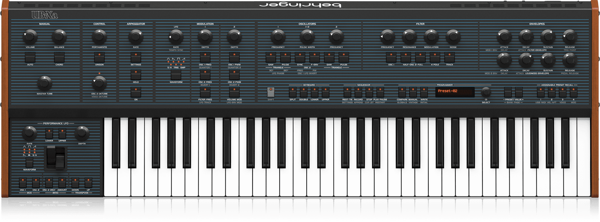 Behringer Ub Xa Synthesizer Top