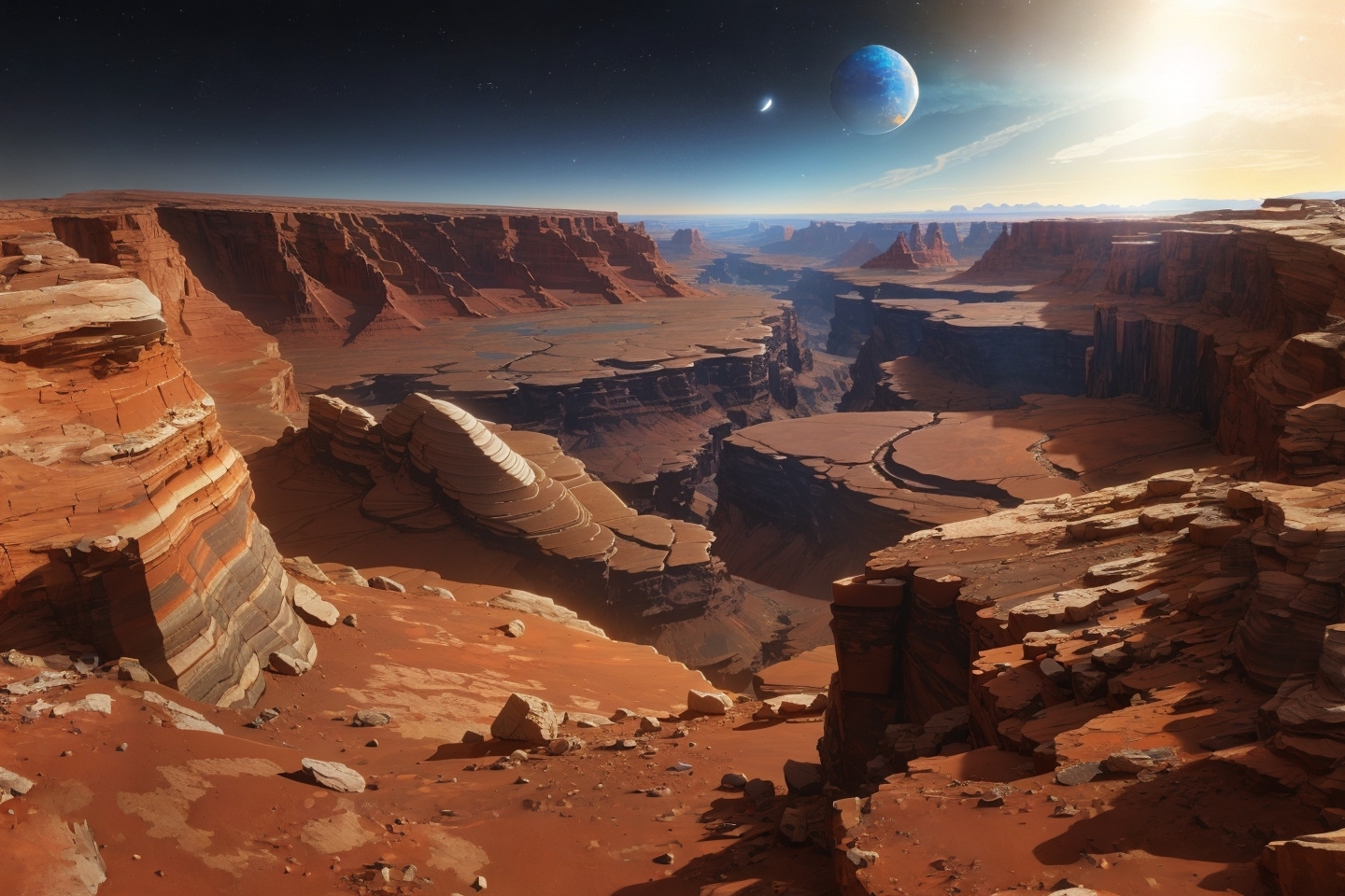 Mars Mission Bewohner Terraforming