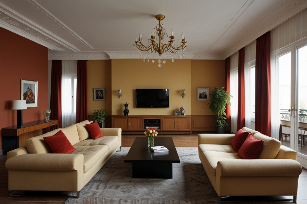 Fernsehabend Familie Unterhaltung Haus Wohnung
