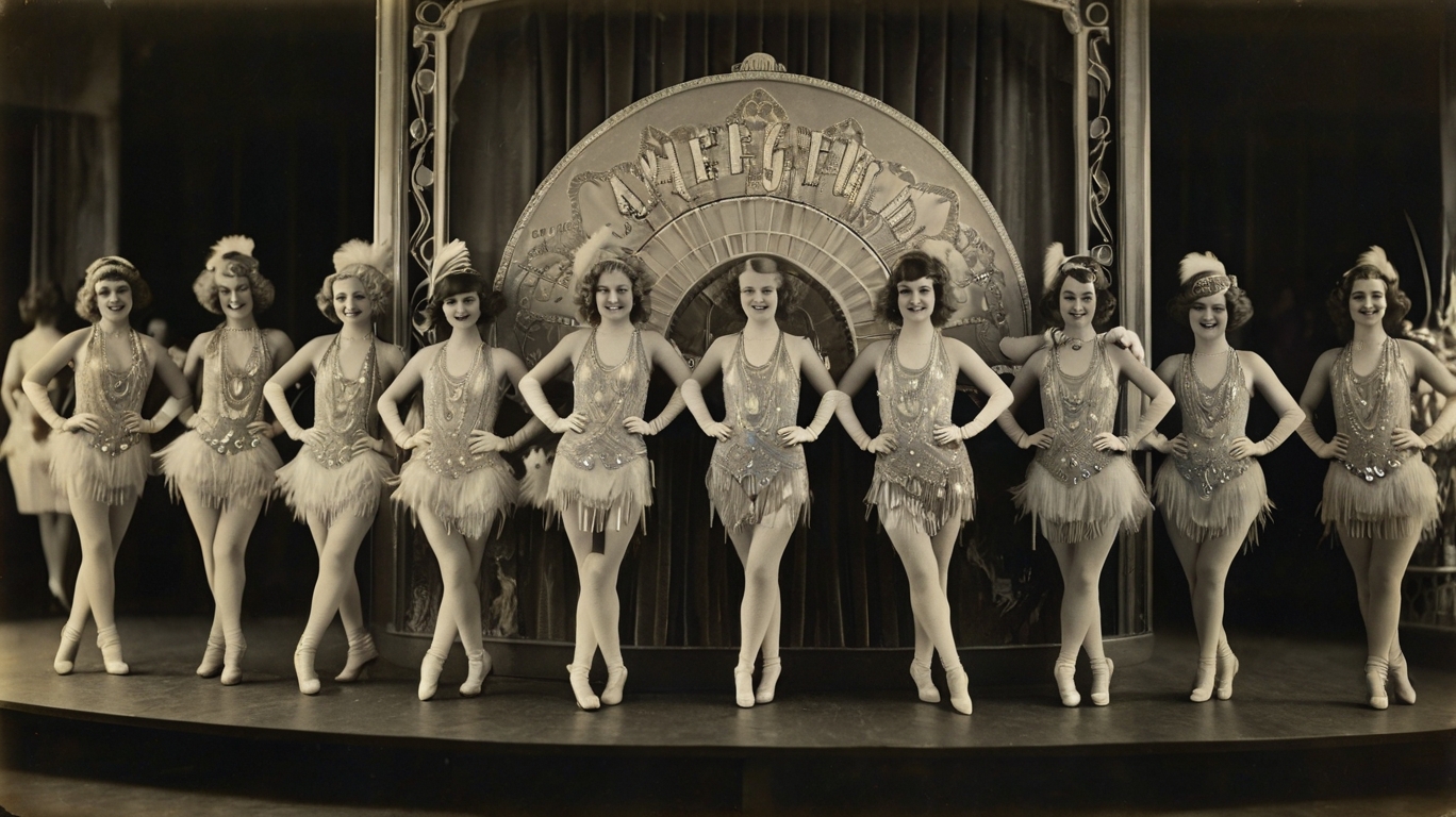 Revue Theater 1920 Ziegfeld Musical Komoedie Unterhaltung 3
