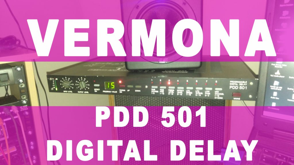 Ctl vermona pdd501 digital delay gdr